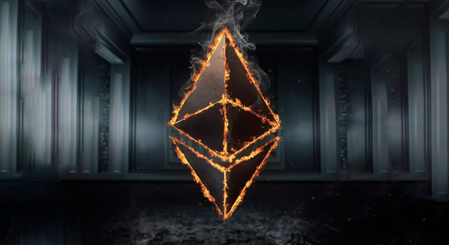 Ethereum queimando