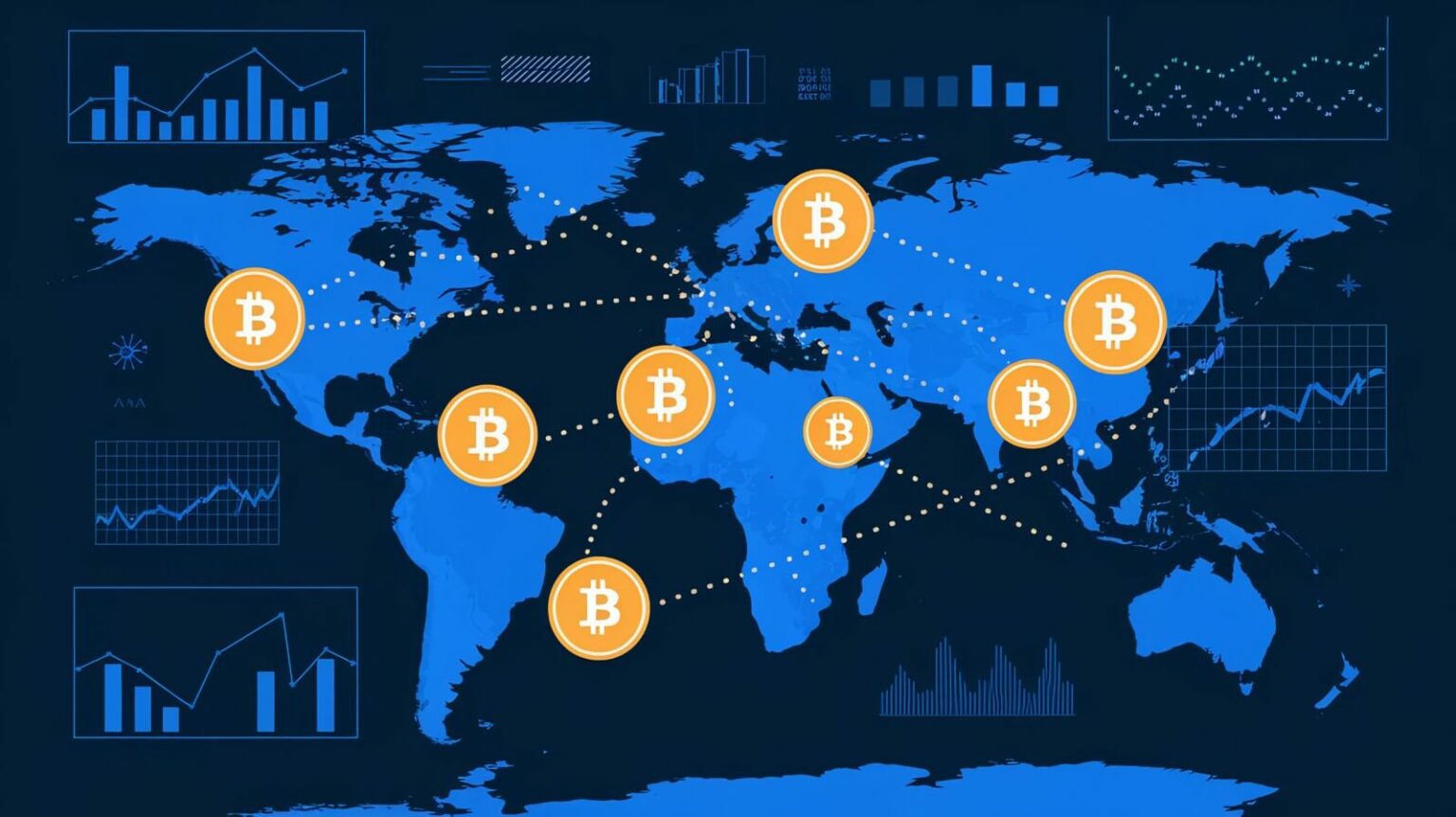 Países que adotam o Bitcoin